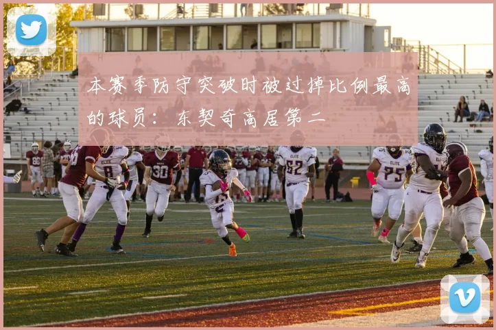 本赛季防守突破时被过掉比例最高的球员：东契奇高居第二