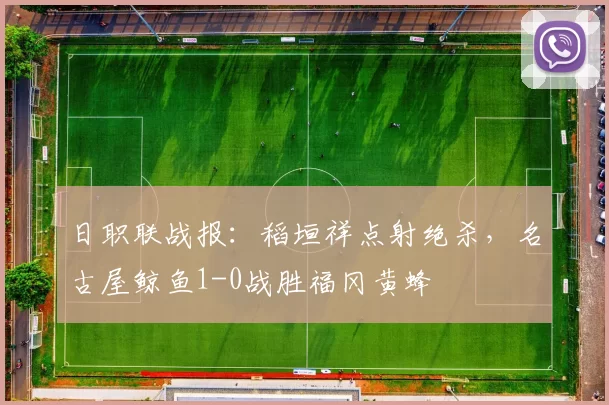 日职联战报：稻垣祥点射绝杀，名古屋鲸鱼1-0战胜福冈黄蜂